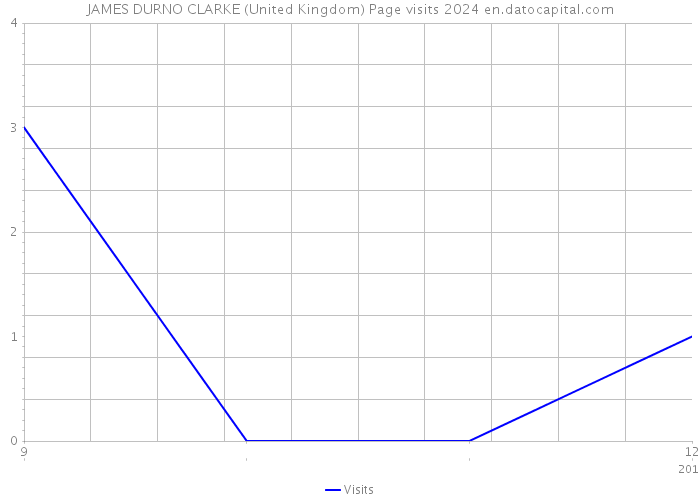 JAMES DURNO CLARKE (United Kingdom) Page visits 2024 