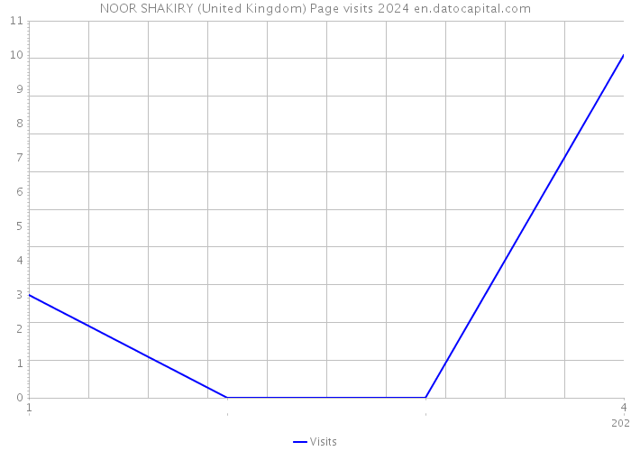 NOOR SHAKIRY (United Kingdom) Page visits 2024 