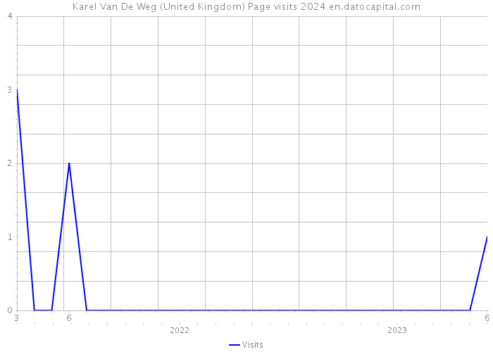 Karel Van De Weg (United Kingdom) Page visits 2024 