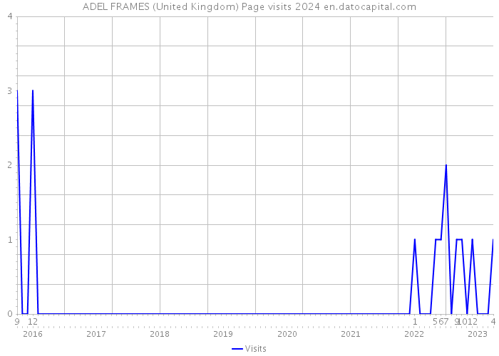 ADEL FRAMES (United Kingdom) Page visits 2024 