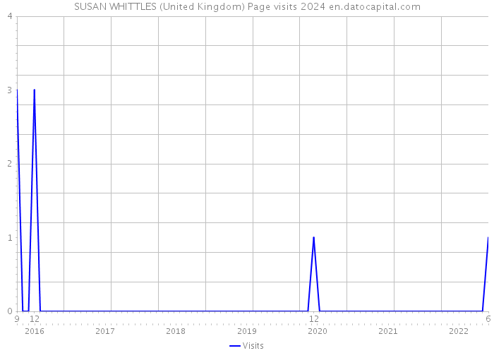 SUSAN WHITTLES (United Kingdom) Page visits 2024 