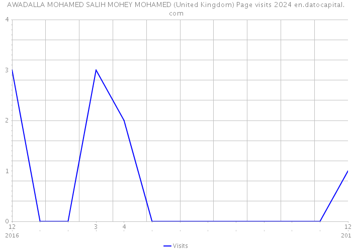 AWADALLA MOHAMED SALIH MOHEY MOHAMED (United Kingdom) Page visits 2024 