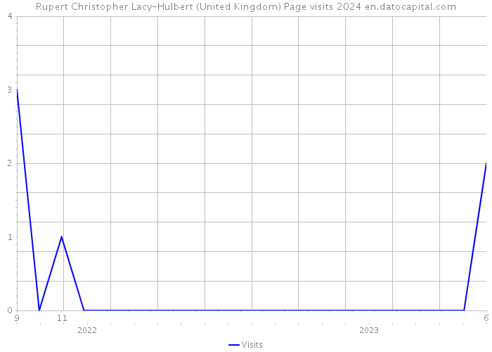 Rupert Christopher Lacy-Hulbert (United Kingdom) Page visits 2024 