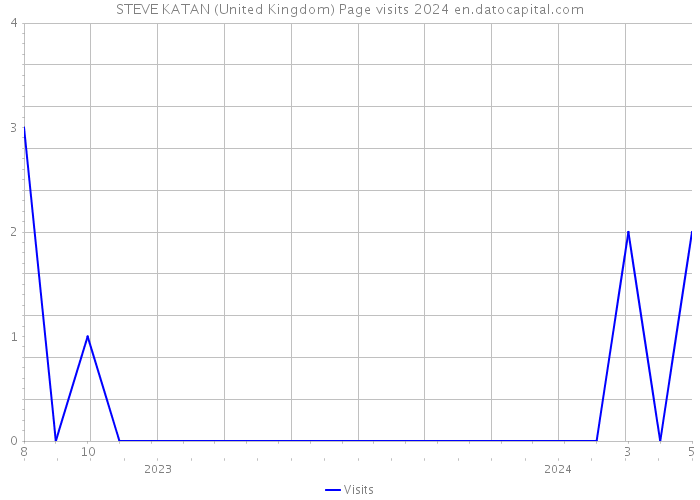 STEVE KATAN (United Kingdom) Page visits 2024 