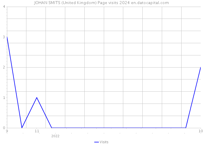 JOHAN SMITS (United Kingdom) Page visits 2024 