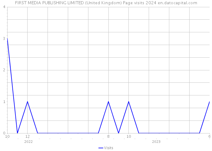 FIRST MEDIA PUBLISHING LIMITED (United Kingdom) Page visits 2024 