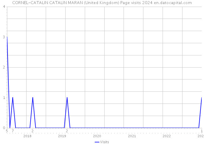 CORNEL-CATALIN CATALIN MARAN (United Kingdom) Page visits 2024 