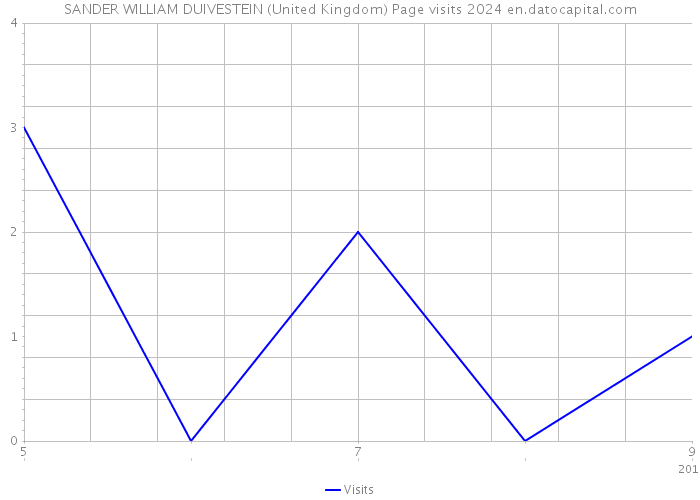 SANDER WILLIAM DUIVESTEIN (United Kingdom) Page visits 2024 