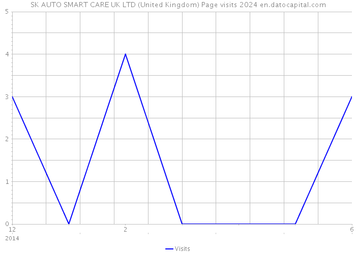 SK AUTO SMART CARE UK LTD (United Kingdom) Page visits 2024 