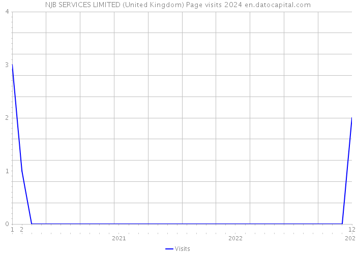 NJB SERVICES LIMITED (United Kingdom) Page visits 2024 