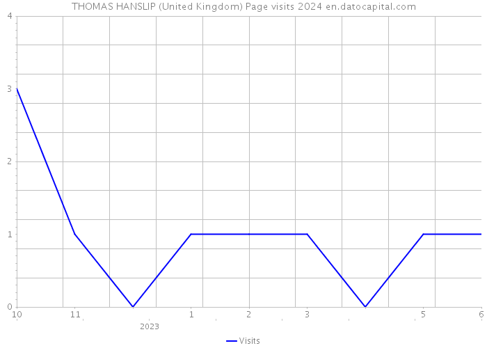 THOMAS HANSLIP (United Kingdom) Page visits 2024 