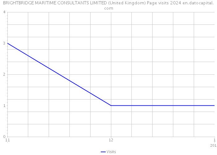 BRIGHTBRIDGE MARITIME CONSULTANTS LIMITED (United Kingdom) Page visits 2024 