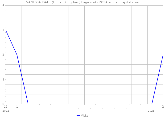 VANESSA ISALT (United Kingdom) Page visits 2024 