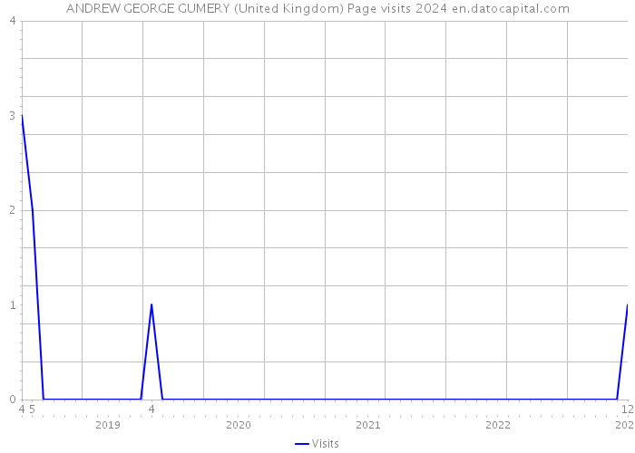 ANDREW GEORGE GUMERY (United Kingdom) Page visits 2024 