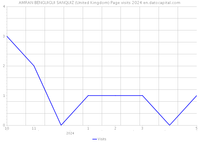AMRAN BENGUIGUI SANQUIZ (United Kingdom) Page visits 2024 