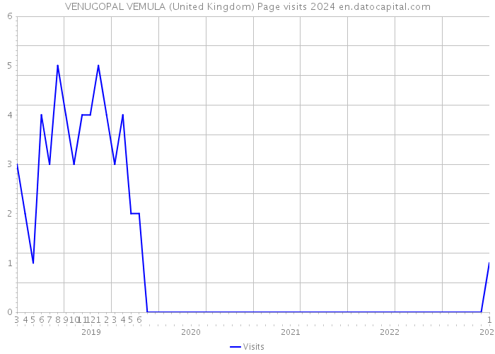 VENUGOPAL VEMULA (United Kingdom) Page visits 2024 