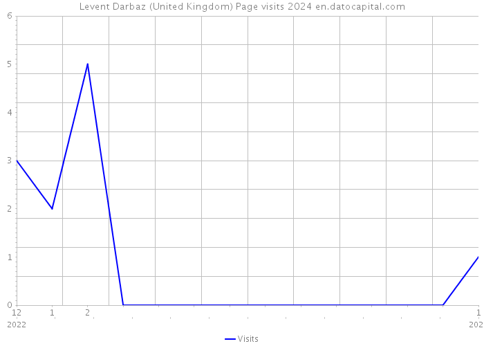 Levent Darbaz (United Kingdom) Page visits 2024 