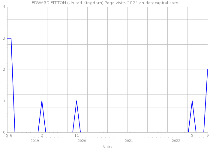EDWARD FITTON (United Kingdom) Page visits 2024 