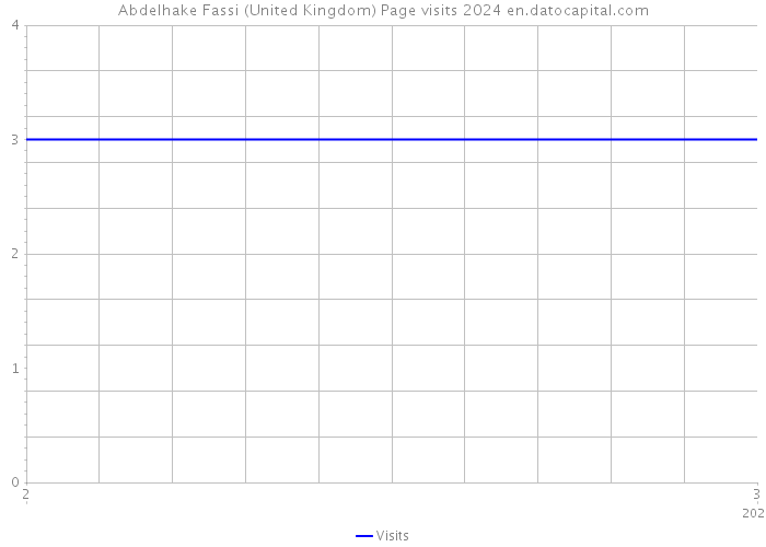 Abdelhake Fassi (United Kingdom) Page visits 2024 