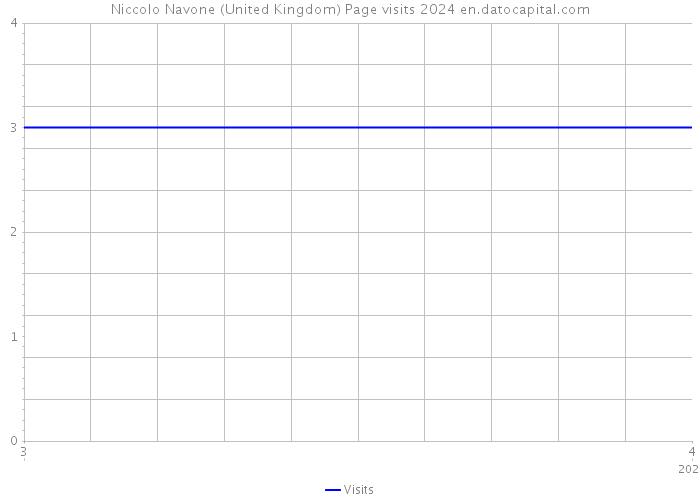 Niccolo Navone (United Kingdom) Page visits 2024 