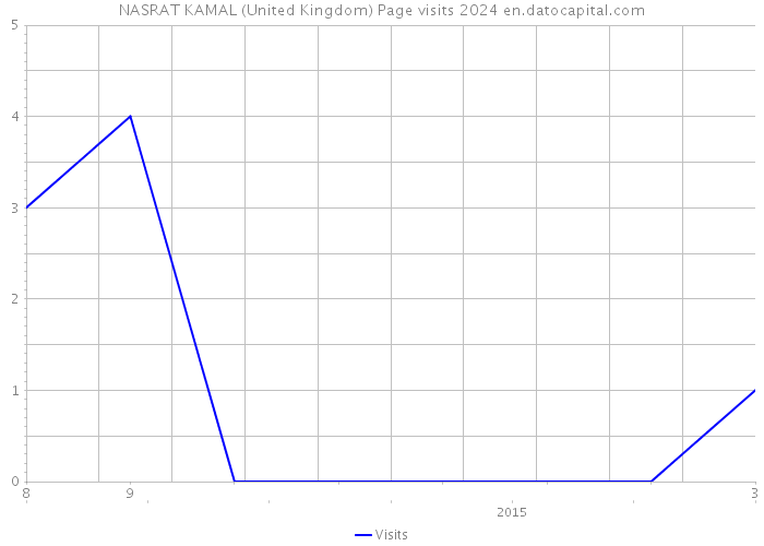 NASRAT KAMAL (United Kingdom) Page visits 2024 