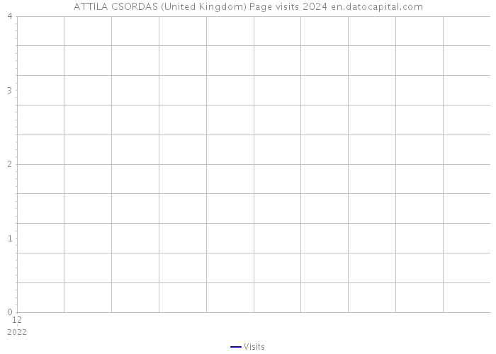 ATTILA CSORDAS (United Kingdom) Page visits 2024 