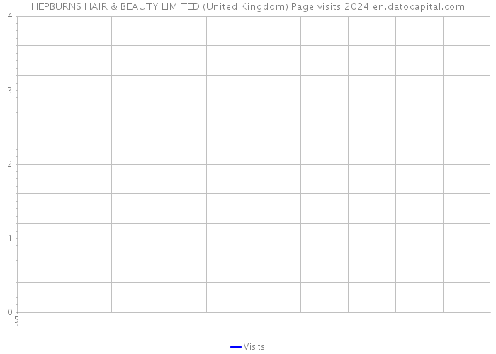 HEPBURNS HAIR & BEAUTY LIMITED (United Kingdom) Page visits 2024 