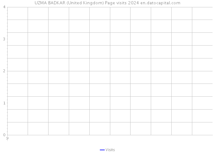 UZMA BADKAR (United Kingdom) Page visits 2024 