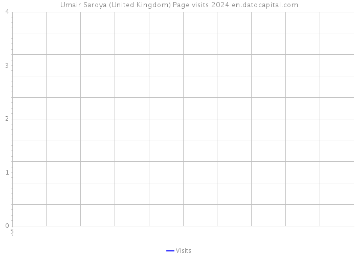 Umair Saroya (United Kingdom) Page visits 2024 