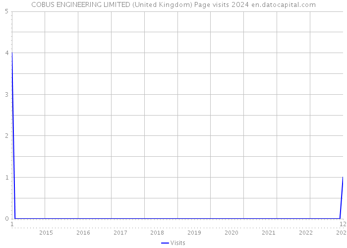 COBUS ENGINEERING LIMITED (United Kingdom) Page visits 2024 