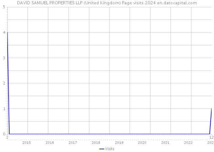 DAVID SAMUEL PROPERTIES LLP (United Kingdom) Page visits 2024 