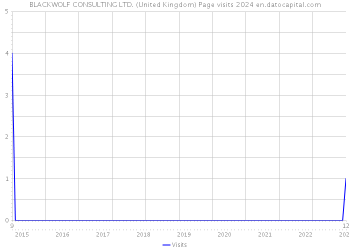 BLACKWOLF CONSULTING LTD. (United Kingdom) Page visits 2024 
