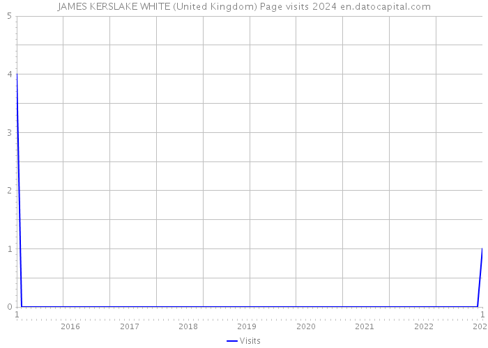 JAMES KERSLAKE WHITE (United Kingdom) Page visits 2024 