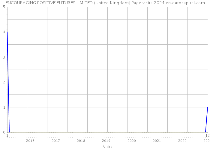 ENCOURAGING POSITIVE FUTURES LIMITED (United Kingdom) Page visits 2024 