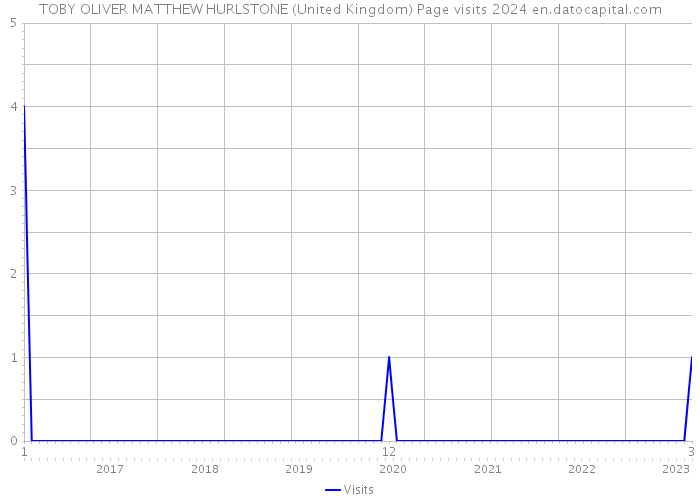 TOBY OLIVER MATTHEW HURLSTONE (United Kingdom) Page visits 2024 