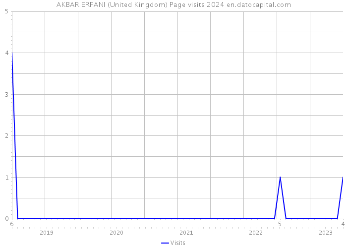 AKBAR ERFANI (United Kingdom) Page visits 2024 