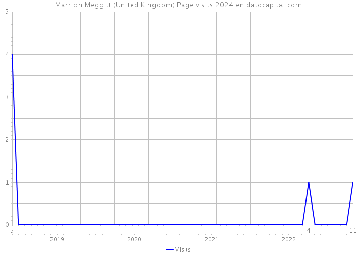 Marrion Meggitt (United Kingdom) Page visits 2024 
