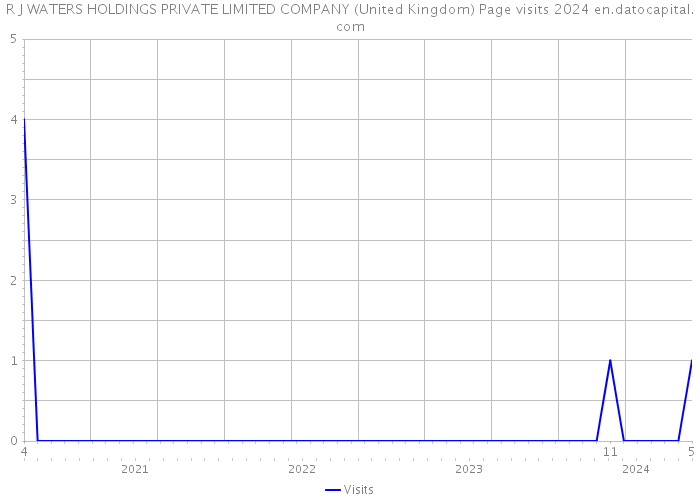 R J WATERS HOLDINGS PRIVATE LIMITED COMPANY (United Kingdom) Page visits 2024 