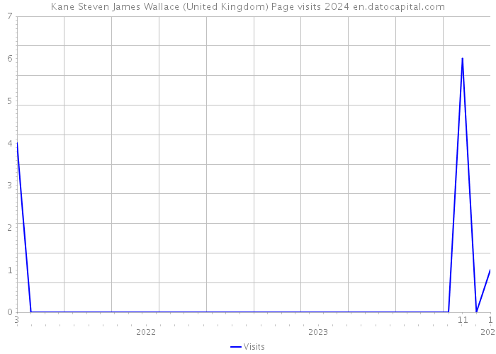 Kane Steven James Wallace (United Kingdom) Page visits 2024 