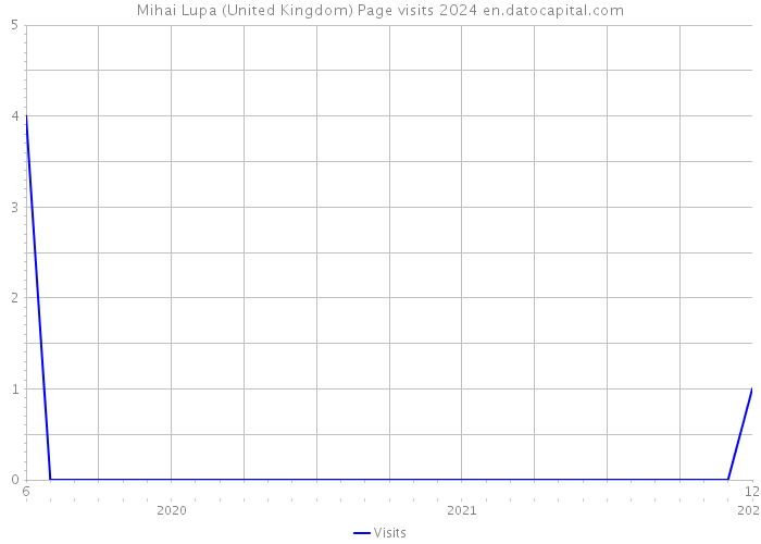 Mihai Lupa (United Kingdom) Page visits 2024 
