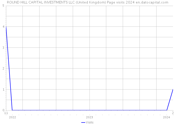 ROUND HILL CAPITAL INVESTMENTS LLC (United Kingdom) Page visits 2024 