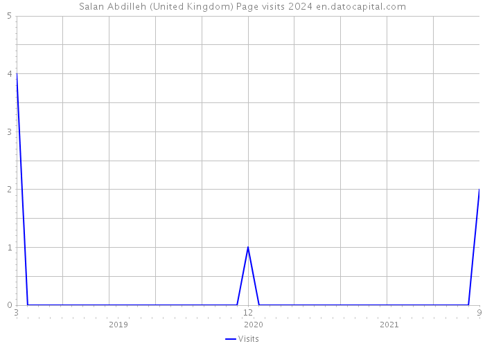 Salan Abdilleh (United Kingdom) Page visits 2024 