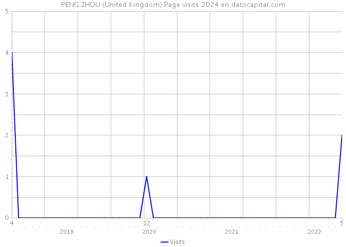 PENG ZHOU (United Kingdom) Page visits 2024 