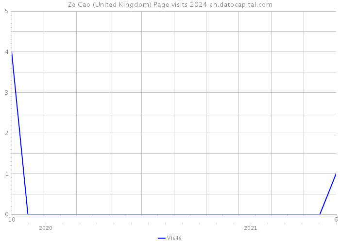 Ze Cao (United Kingdom) Page visits 2024 