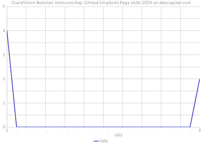 GrandVision Besloten Vennootschap (United Kingdom) Page visits 2024 