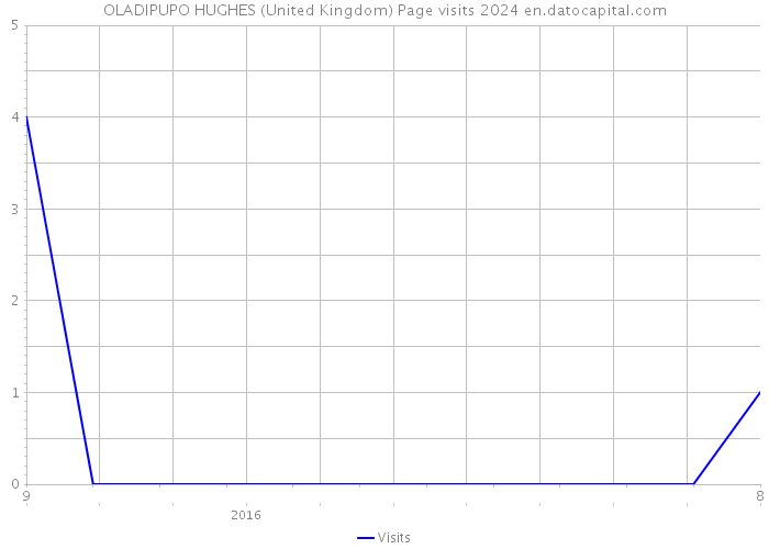 OLADIPUPO HUGHES (United Kingdom) Page visits 2024 