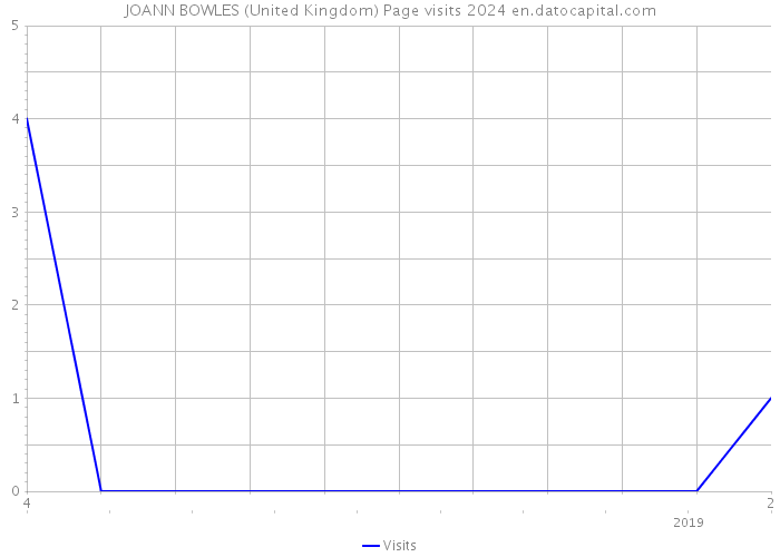 JOANN BOWLES (United Kingdom) Page visits 2024 