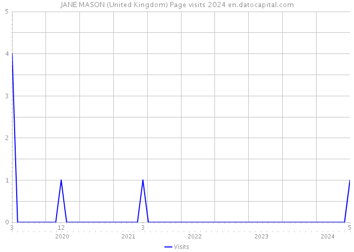 JANE MASON (United Kingdom) Page visits 2024 