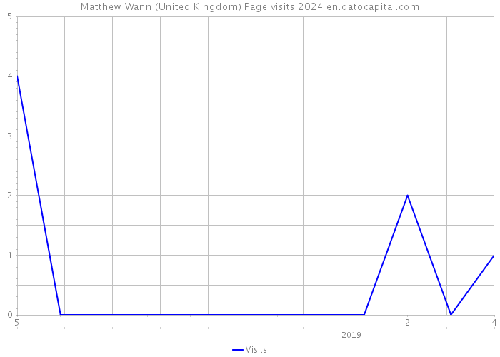 Matthew Wann (United Kingdom) Page visits 2024 