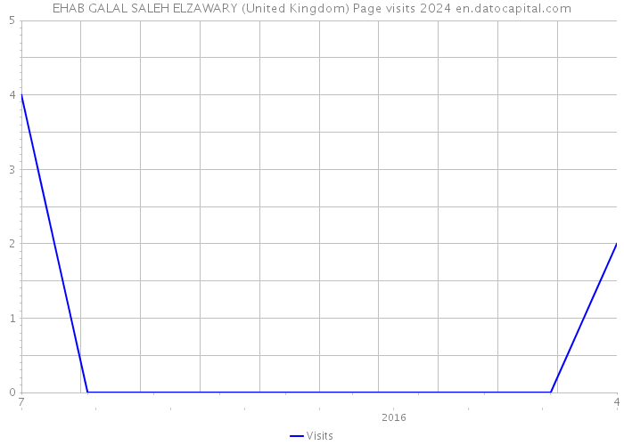 EHAB GALAL SALEH ELZAWARY (United Kingdom) Page visits 2024 